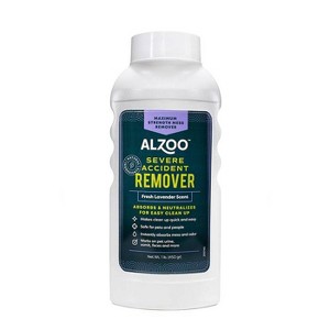 ALZOO Lavender Scented Mineral-Based Accident Remover and Absorbent Deodorizer Liquid Stain Remover - 16oz - 1 of 4