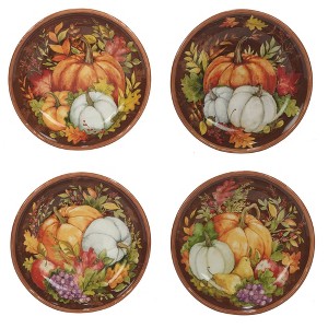 Certified International Set of 4 Harvest Blessings Soup Bowls - 1 of 4