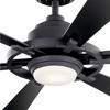 Kichler Lighting Gentry 1 - Light Ceiling Fan in  Black - 4 of 4