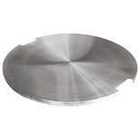 Manchester 21"x21" Rectangle Stainless Steel Lid for Outdoor Fire Pit Table - Elementi