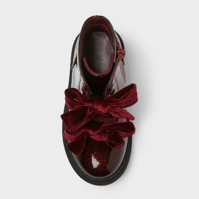 Toddler Estes Shimmer Combat Boots - Cat & Jack