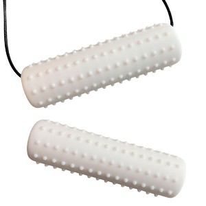Chewigem Chewable Cactus, White, Set of 2 - 1 of 4