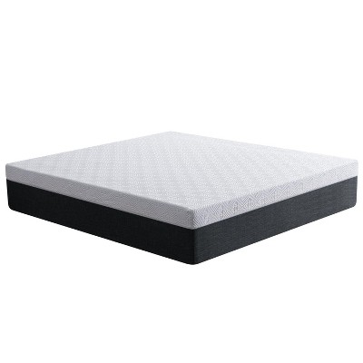 10 Inch Blue Dual Layer Different Density Invertible Mattress
