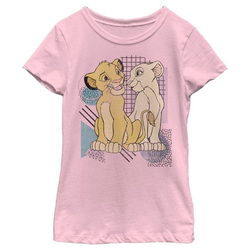 Girl's Lion King Retro Cub Love T-Shirt - image 1 of 4