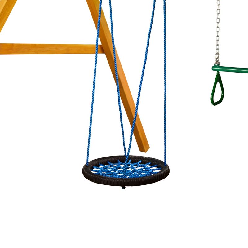 Gorilla Playsets Blue Orbit Swing - Large, 1 of 6