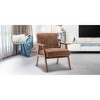NicBex Accent Chair Modern Living Room Chair with Solid Wood Frame Lounge Chair for Bedroom, Reading Room - 4 of 4