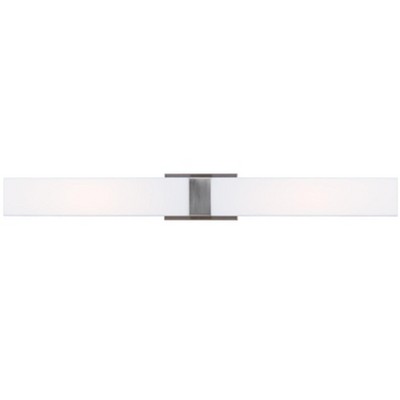  Sea Gull  Vandeventer 1 light 4.25" H Brushed Nickel Wall Bath Fixture 4522991S-962 