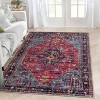 Lahome Washable Modern Area Rug-Soft Carpet for Living Room, Bedroom, or Office - 2 of 4