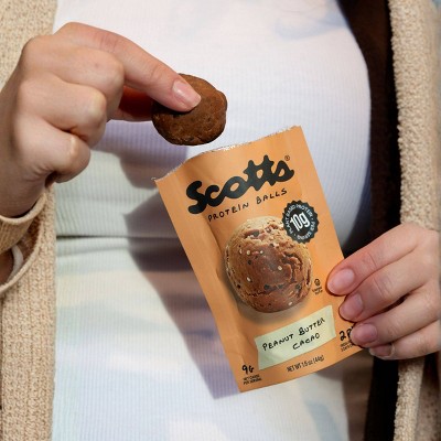 Scott's Peanut Butter Cacao Plant-Based Protein Balls - 1.6oz