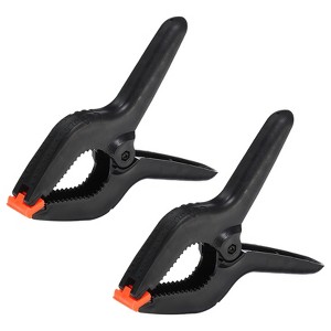 Unique Bargains Plastic Flexible Anti-slip DIY Project Craft Spring Clamps 2 Pcs - 1 of 4