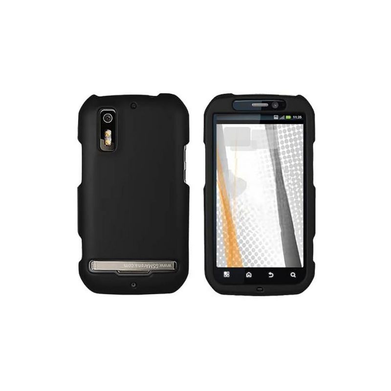 Sprint Snap-On Case for Motorola MB855 - Black, 1 of 2