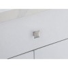 Elegant Lighting Cecil 1.3Inch Brushed Nickel Square Knob Multipack (Set of 10) - 3 of 4
