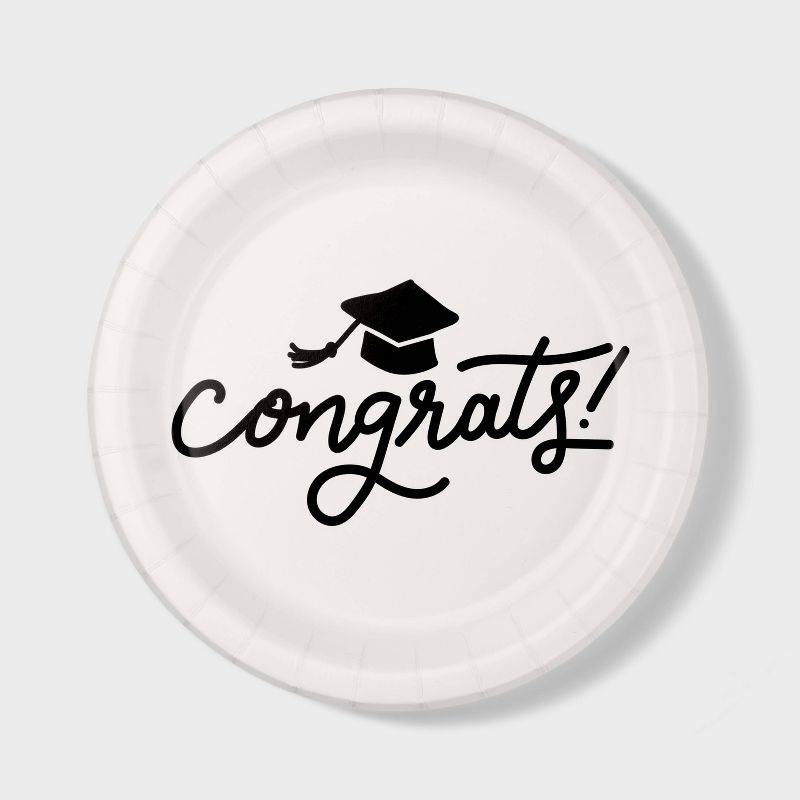 10ct Graduation Dinner Plates - Spritz&#8482;, 1 of 4
