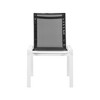 Meridian Furniture,Nizuc Mesh Water Resistant Fabric Outdoor Patio Dining Chair, Set of 2 - 3 of 4