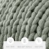 Chunky Knit Throw Blanket Braided, Soft & Cozy - Becky Cameron - 4 of 4