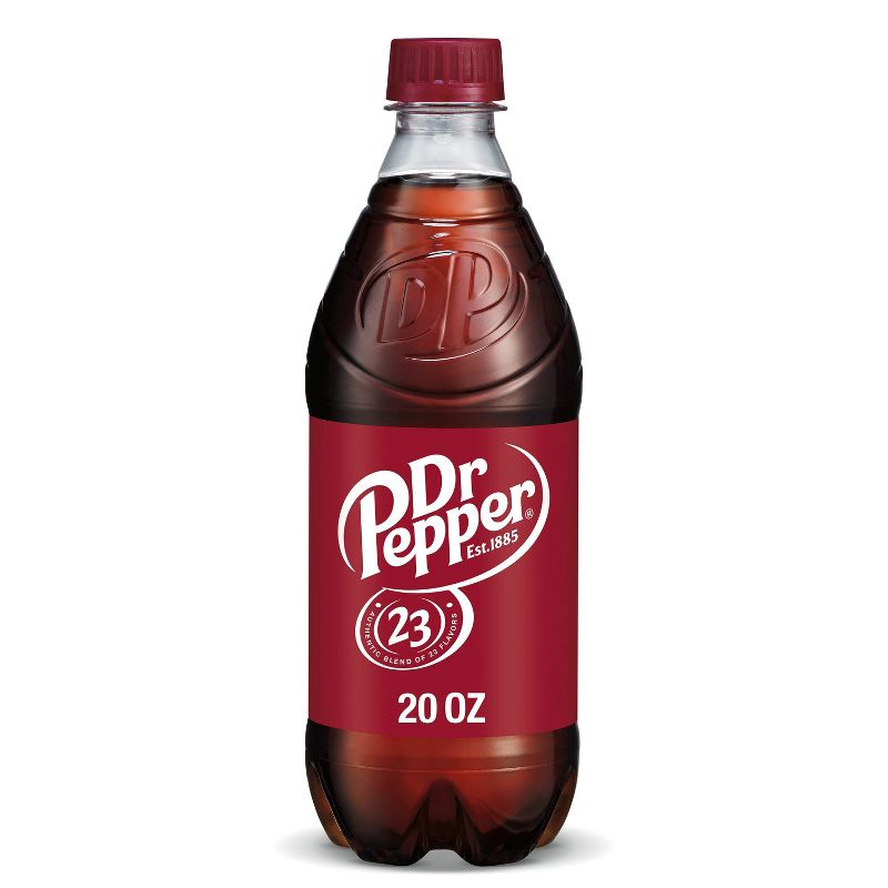 Dr Pepper Soda - 20 fl oz Bottle, 1 of 8