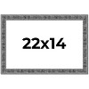 PosterPalooza | Distressed Black Picture Frame - UV Acrylic, Backing Board, Hanging Hardware Included - 2 of 4