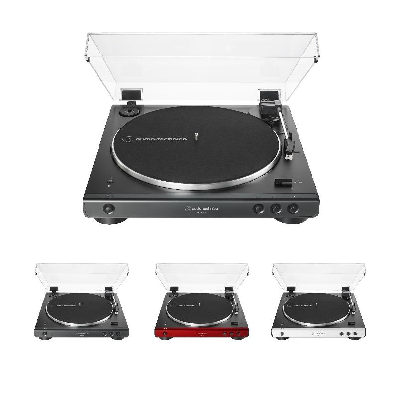Audio-Technica AT-LP60XBT Bluetooth Stereo Turntable (Black) with Speaker, 3 of 4