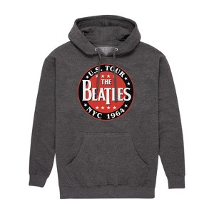Men's - The Beatles - 1964 USA Tour Graphic Fleece Pullover Hoodie - 1 of 4