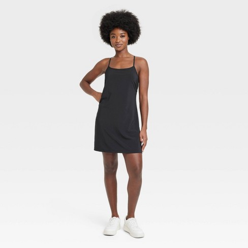 Women's Flex Strappy Active Dress - All In Motion™ Black M