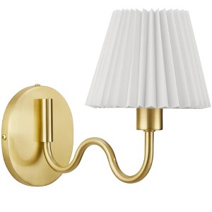 Modway Wave Squiggle Arm Wall Sconce, Playful Modern Wall Light - 1 of 4