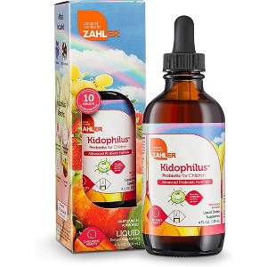 Zahler Kidophilus Liquid, Liquid Probiotics for Kids, Children's Probiotics Drops, 4oz - 1 of 4