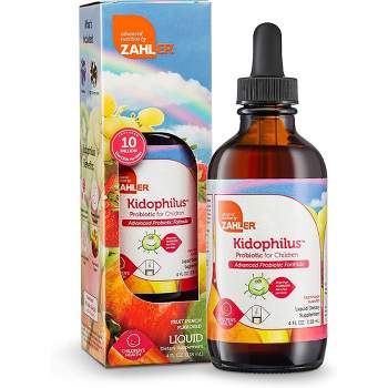 Zahler Kidophilus Liquid, Liquid Probiotics for Kids, Children's Probiotics Drops, 4oz