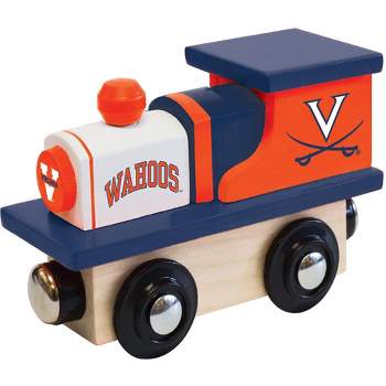 MasterPieces Officially Licensed NCAA Virginia Cavaliers Wooden Toy Train Engine For Kids