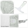Unique Bargains Pet Diapers for Female Dog Period Underwear Washable with Adjustable Suspender - 2 of 4