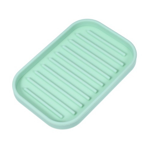 Unique Bargains Bathroom Silicone Soap Dish : Target