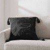 20"x20" Oversize Lyra Square Throw Pillow - Crescent & Starlight - image 2 of 4