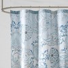 PAGED 72x72 Inch Cotton Printed Shower Curtain with 12 Button Holes,Shabby Chic Style Shower Curtains for Bathroom - 4 of 4
