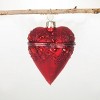 Sullivans Heart Box Ornament 3.5"H Red - 4 of 4
