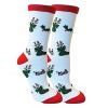 Christmas Holiday Socks (Women's Sizes Adult Medium) - Stockings and Ornaments / Medium from the Sock Panda - 3 of 3