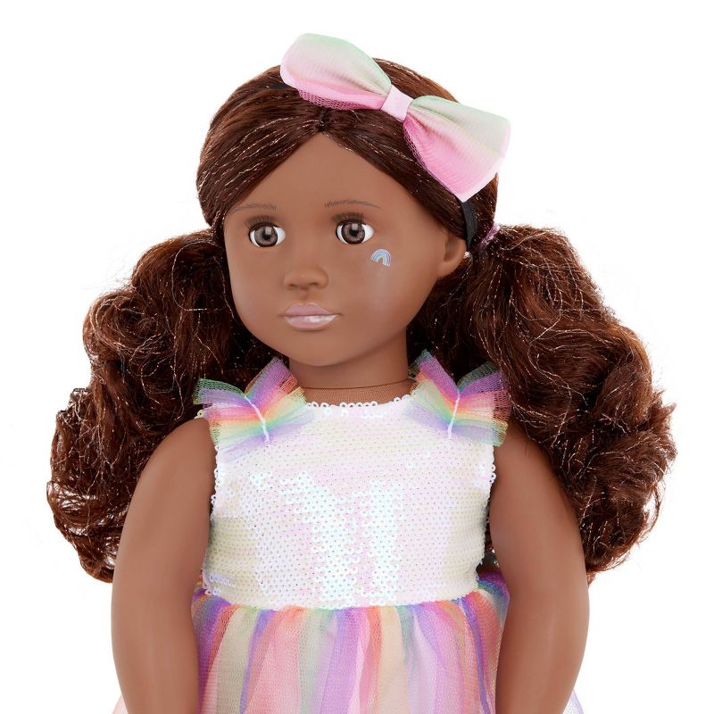 Our Generation Revery 18&#34; Fashion Doll with Rainbow Dress, 3 of 6