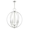 Livex Lighting Arabella 5 - Light Chandelier in  Polished Chrome - 2 of 4