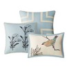 Gracie Mills Carrie Classic Leaf and Bird Printed 7-Piece Comforter Set - 4 of 4