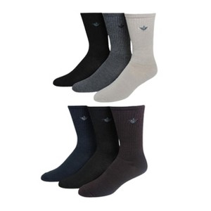 Dockers Men's Socks & Hosiery - 6-Pack Cushioned Athletic & Dress Crew Socks for Men - 1 of 4