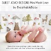 Sweet Jojo Designs BreathableBaby Breathable Mini Mesh Crib Liner Anti Bumper Pad Watercolor Woodland Forest Animals - 2 of 4