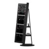 Dolonm Standing Jewelry Cabinet with Full-Length Mirror, Lockable Storage - 3 of 4
