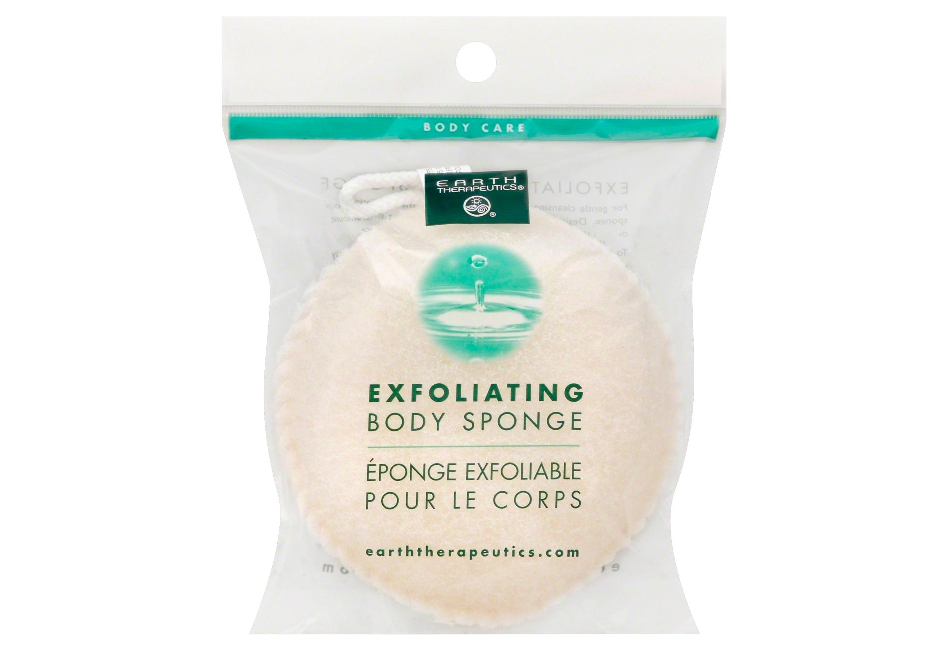 Earth Therapeutics Exfoliating Body Sponge - 1ct