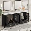 Whisen 30 in. Bathroom Storage Cabinet Bathroom Vanity with 2 Soft Closing Doors and Drawer - 2 of 4