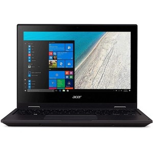 Acer Travel Mate - 11.6" Laptop Intel Celeron N4000 1.1GHz 4GB Ram 128GB SSD Windows 10 Pro Edu - Manufacturer Refurbished - 1 of 4