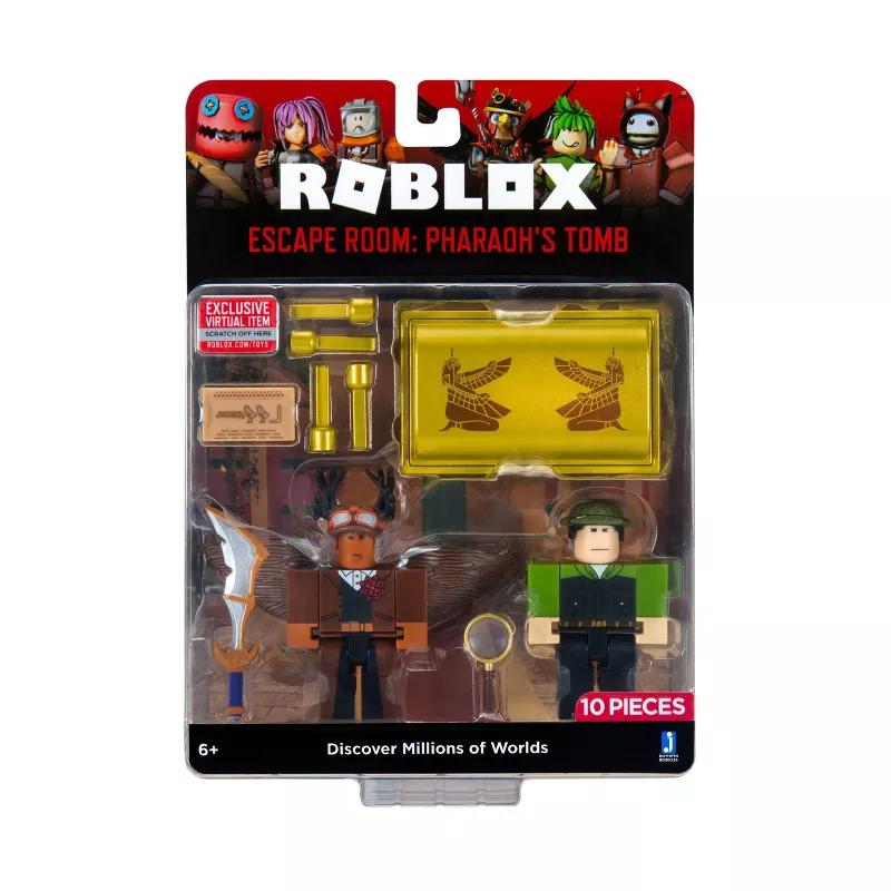 Buy Roblox Action Collection Escape Room The Pharoah S Tomb Game Pack Includes Exclusive Virtual Item Online In Taiwan 79722906 - escape room easter roblox