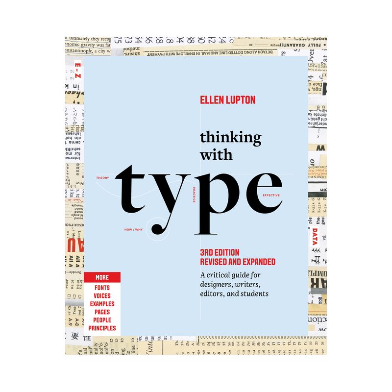 Thinking with Type - 3rd Edition by  Ellen Lupton (Paperback), 1 of 2