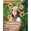 Solaris Wide Brim Sun Hat with Neck Flap - UV Protection for Men & Women - 4 of 4
