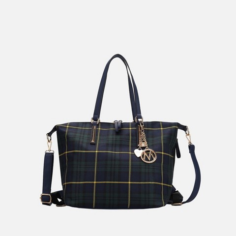MKF Collection Layla Women’s Vegan Leather Tote Bag Convertible Backpack Shoulder Handbag by Mia K