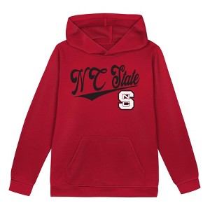 NCAA NC State Wolfpack Boys' Poly Hooded Sweatshirt - 1 of 1