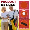 Unique Bargains Neoprene Waist-Mounted Lightweight Golf Ball Carry Bags 2 Pcs - 3 of 4