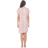 Casual Nights Women's Super Soft Yummy Nightshirt, Short Sleeve Nightgown, Night Dress with Fun Prints & Patterns - 4 of 4